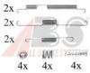 PEX 813 Accessory Kit, brake shoes